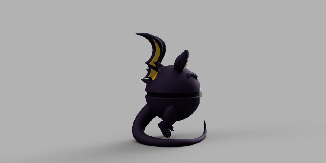 Moriel 3-D Pokeball Design